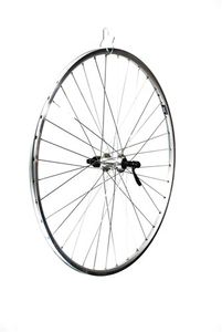 Achterwiel 700C uitval cass.8/9V Chrina zilver