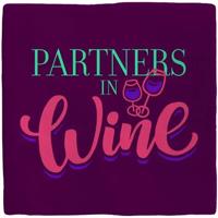 Tegeltje partners in wine - Plenty gifts spellen Tegeltje partners in wine - Plenty gifts spellen