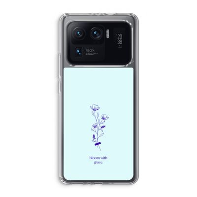 Bloom with grace: Xiaomi Mi 11 Ultra Transparant Hoesje
