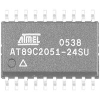 Microchip Technology Embedded microcontroller SOIC-20 8-Bit 20 MHz Aantal I/Os 18 Tape on Full reel - thumbnail
