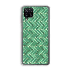 Moroccan tiles 2: Samsung Galaxy A12 Transparant Hoesje
