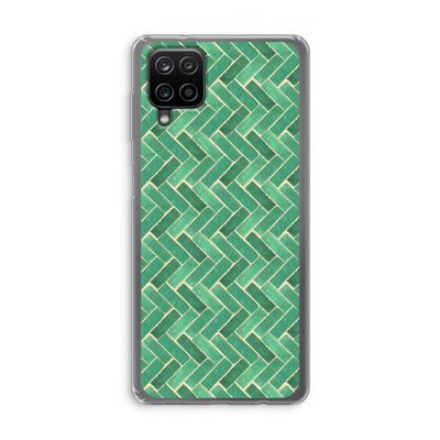 Moroccan tiles 2: Samsung Galaxy A12 Transparant Hoesje