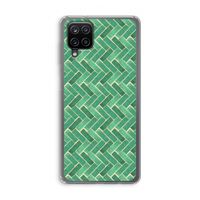 Moroccan tiles 2: Samsung Galaxy A12 Transparant Hoesje