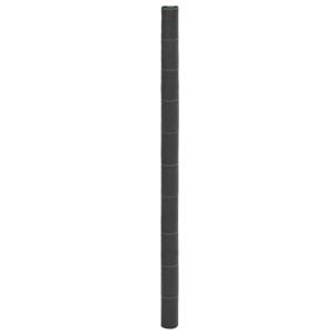 VidaXL Worteldoek 2x25 m polypropeen zwart