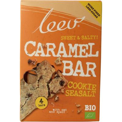 Leev Cookiebar karamel & zeezout bio