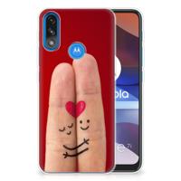 Motorola Moto E7/E7i Power | Sillicone Back Cover | Liefde - Origineel Romantisch Cadeau