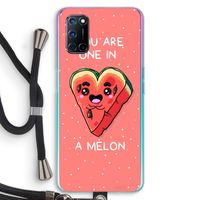 One In A Melon: Oppo A72 Transparant Hoesje met koord