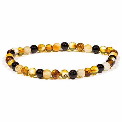 Edelsteen Armband Amber Geel