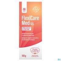 Eureka Care Flexicare Med Gel Chronische Spier- en Gewrichtspijn 100g Eureka Care Flexicare Med Gel Chronische Spier- en Gewrichtspijn 100g