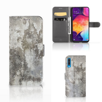 Samsung Galaxy A50 Bookcase Beton Print