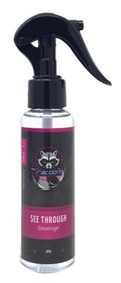 Racoon glasreiniger See Through 500 ml zwart/roze Racoon glasreiniger See Through 500 ml zwart/roze