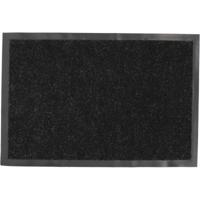 Luance Deurmat - zwart - 60 x 40 cm - voor binnen - PVC / polyester - droogloopmat