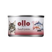 OLLO Cat nr 11 Tuna & Lobster in broth - nat kattenvoer - 70g