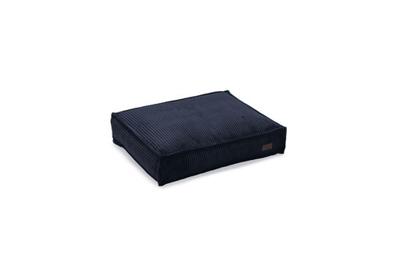 Designed by Lotte Ribbed Hondenkussen Antraciet 70x55x15 cm