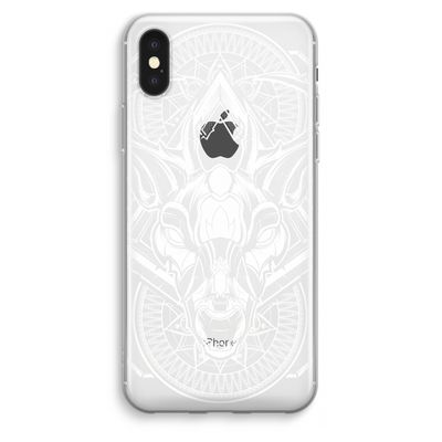 Oh Deer: iPhone XS Max Transparant Hoesje