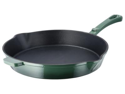 SILVERCREST Gietijzeren koekenpan 30 cm (Groen)