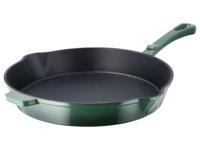 SILVERCREST Gietijzeren koekenpan 30 cm (Groen)