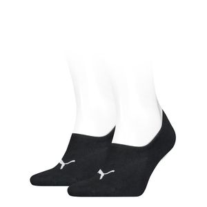 Puma Footies High Cut 2-pack Unisex Zwart-43/46