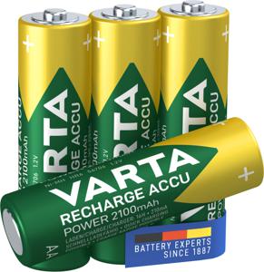 Varta Oplaadbare Batterij Nimh Aa 2100 Mah R2u 4 St 56706101404