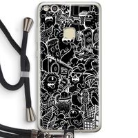 Vexx Black City : Huawei Ascend P10 Lite Transparant Hoesje met koord