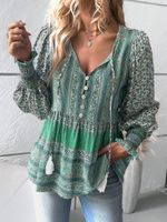 Boho Loose Ethnic Shirt