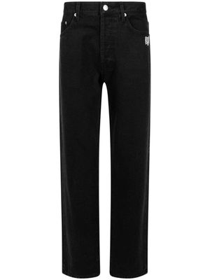 Supreme x Bounty Hunter jean à coupe droite - Noir
