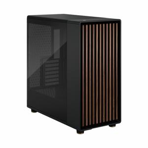 Fractal Design FD-C-NOR1X-02 computerbehuizing Midi Tower Zwart, Houtskool