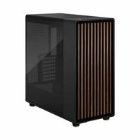 Fractal Design FD-C-NOR1X-02 computerbehuizing Midi Tower Zwart, Houtskool - thumbnail