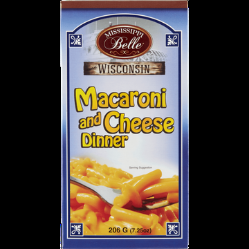 Mississippi Belle Wisconsin Macaroni and Cheese Dinner 206 g bij Jumbo