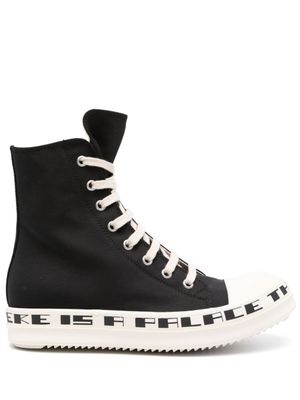 Rick Owens DRKSHDW baskets montantes Luxor - Noir