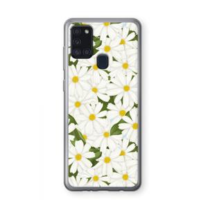 Summer Daisies: Samsung Galaxy A21s Transparant Hoesje