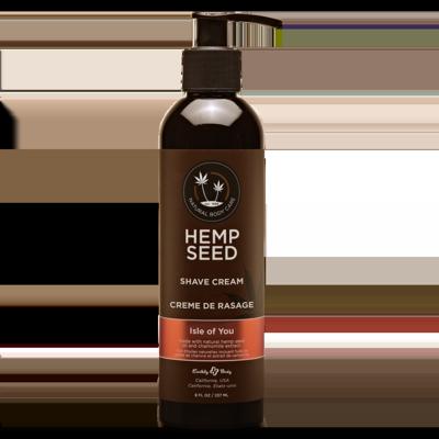 Earthly body Isle of You - Hennepzaad Scheercrème - 8 fl oz / 237 ml