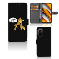 Poco F3 | Xiaomi Mi 11i Leuk Hoesje Giraffe - thumbnail