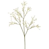 Mica Decorations Kunstbloemen Gipskruid - Gypsophila takken - gebroken wit - 60 cm - steelbloemen