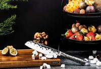 Tagliere antiscivolo - LIFESTYLE - Acacia - Con scanalatura e manico - 40 x 29 x 3 cm