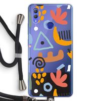 Abstract: Honor Note 10 Transparant Hoesje met koord