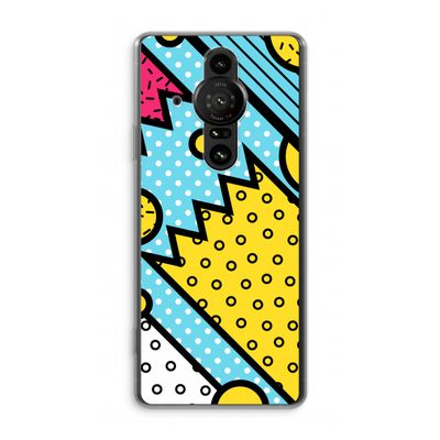 Pop Art #1: Sony Xperia Pro-I Transparant Hoesje