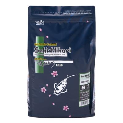 Saki Hikari Balance S 2kg - Probiotische Mini Korrels Koi Voer voor Optimale Visgezondheid