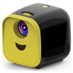 Draagbare HD Mini-projector L1 - 1080p - Zwart / Geel