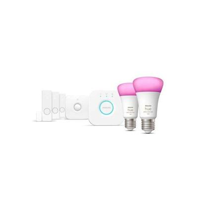 Slimme lampen - PHILIPS HUE - E27 - Starterkit - 2 lampen - Contactdetectoren