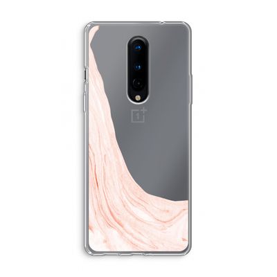 Peach bath: OnePlus 8 Transparant Hoesje