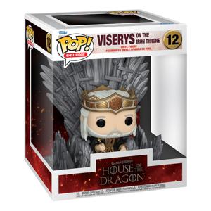 House of the Dragon POP! Deluxe Vinyl Figure Viserys on Throne 9cm