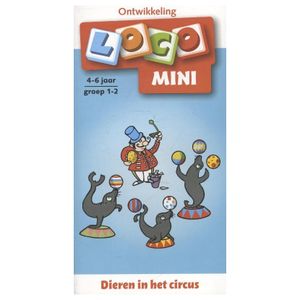 Loco Mini Dieren in het circus Groep 1-2 (4-6 jr.)