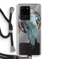 Golden Falcon: Samsung Galaxy S20 Ultra Transparant Hoesje met koord