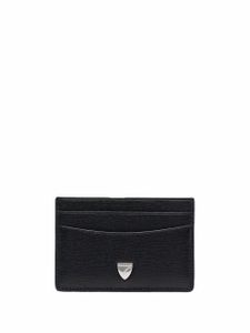 Aspinal Of London porte-cartes en cuir saffiano - Noir