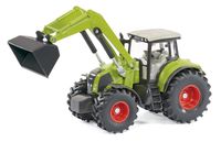 SIKU Claas met voorlader, Dolly en oplegger - thumbnail