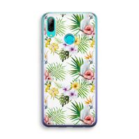 Gele kuif: Huawei P Smart (2019) Transparant Hoesje
