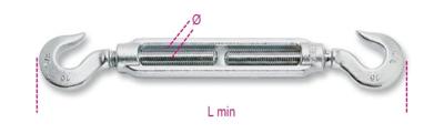 Beta 8007Z-K M12-Spanschroeven Met 2 Haken - 080079112