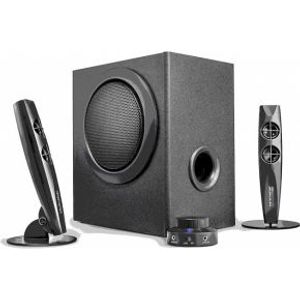 Wavemaster Stax BT luidspreker set 2.1 kanalen Zwart