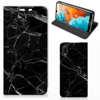 Huawei Y6 2019 Standcase Marmer Zwart - Origineel Cadeau Vader - thumbnail